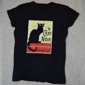 Le Chat Noir fitted shirt - short-sleeved
